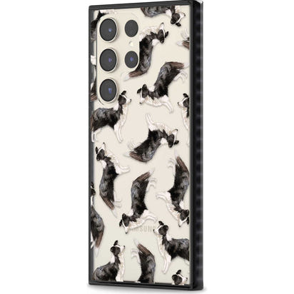 Border Collie Pattern Watercolour