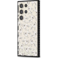 Pudel-Aquarellmuster