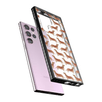 Dachshund Watercolor Dog Pattern