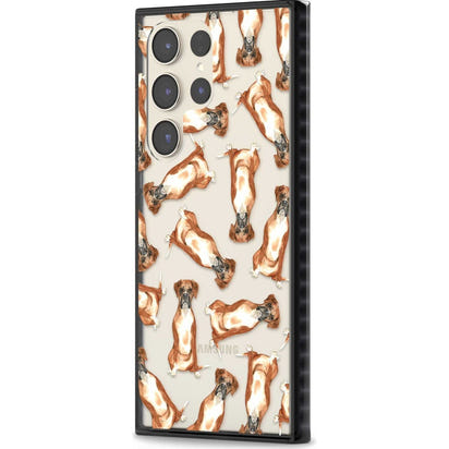 Boxer-Aquarell-Hundemuster