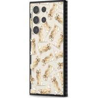 Motif aquarelle de Golden Retriever