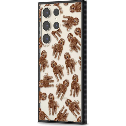 Labradoodle Brown Pattern