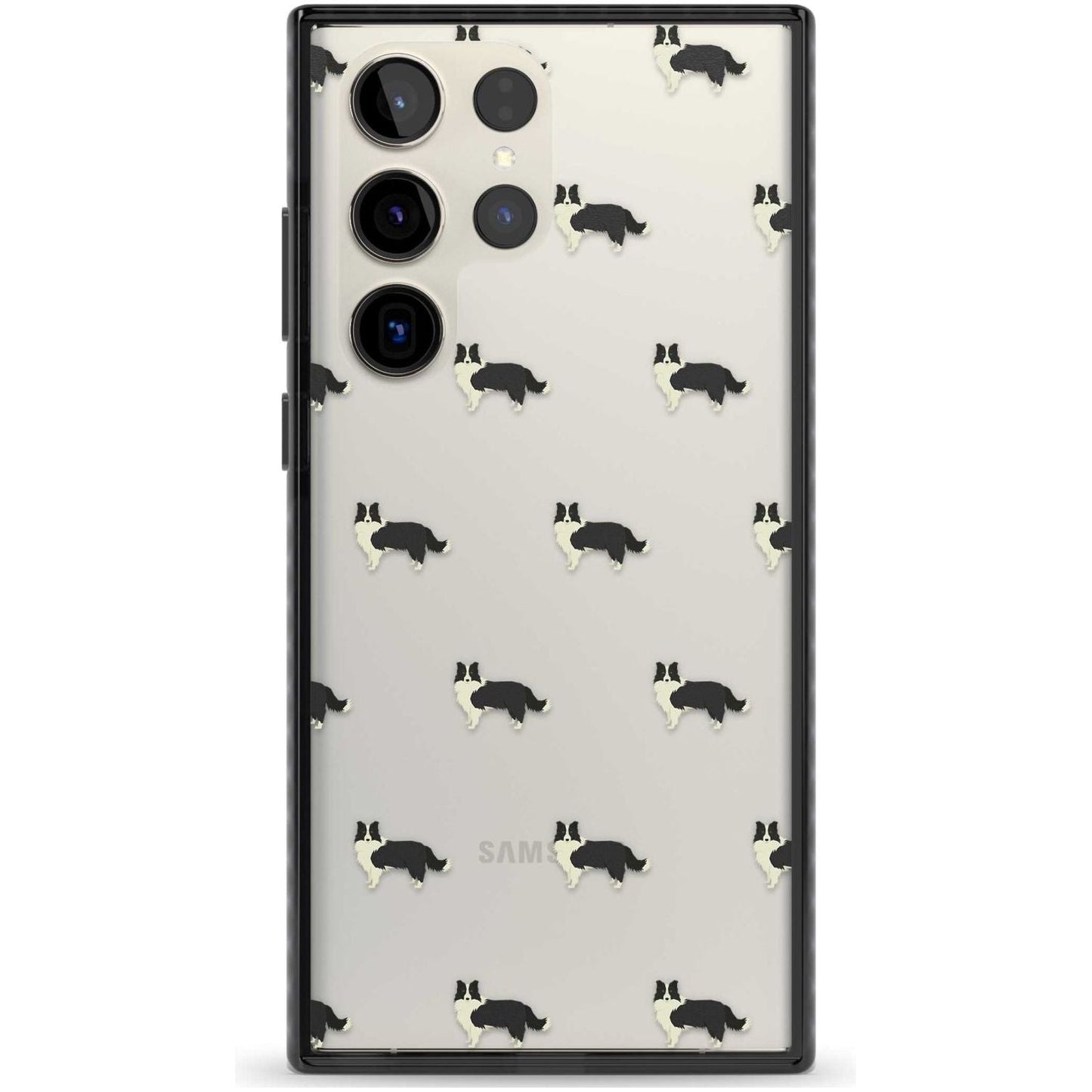 Border Collie Pattern Clear