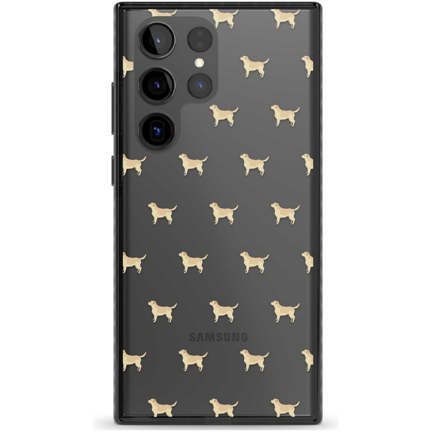 Tan Labrador Dog Pattern