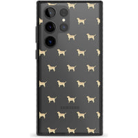 Tan Labrador Dog Pattern