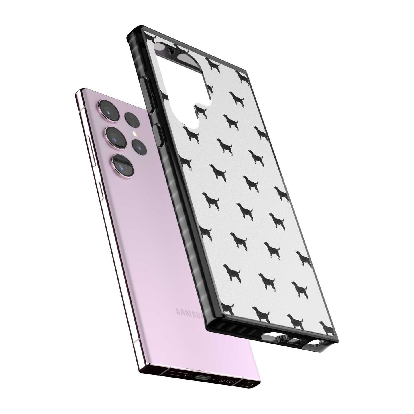 Black Labrador Spot Pattern