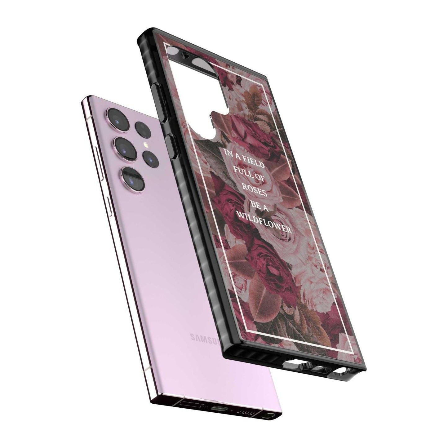 Wildflower Floral Quote