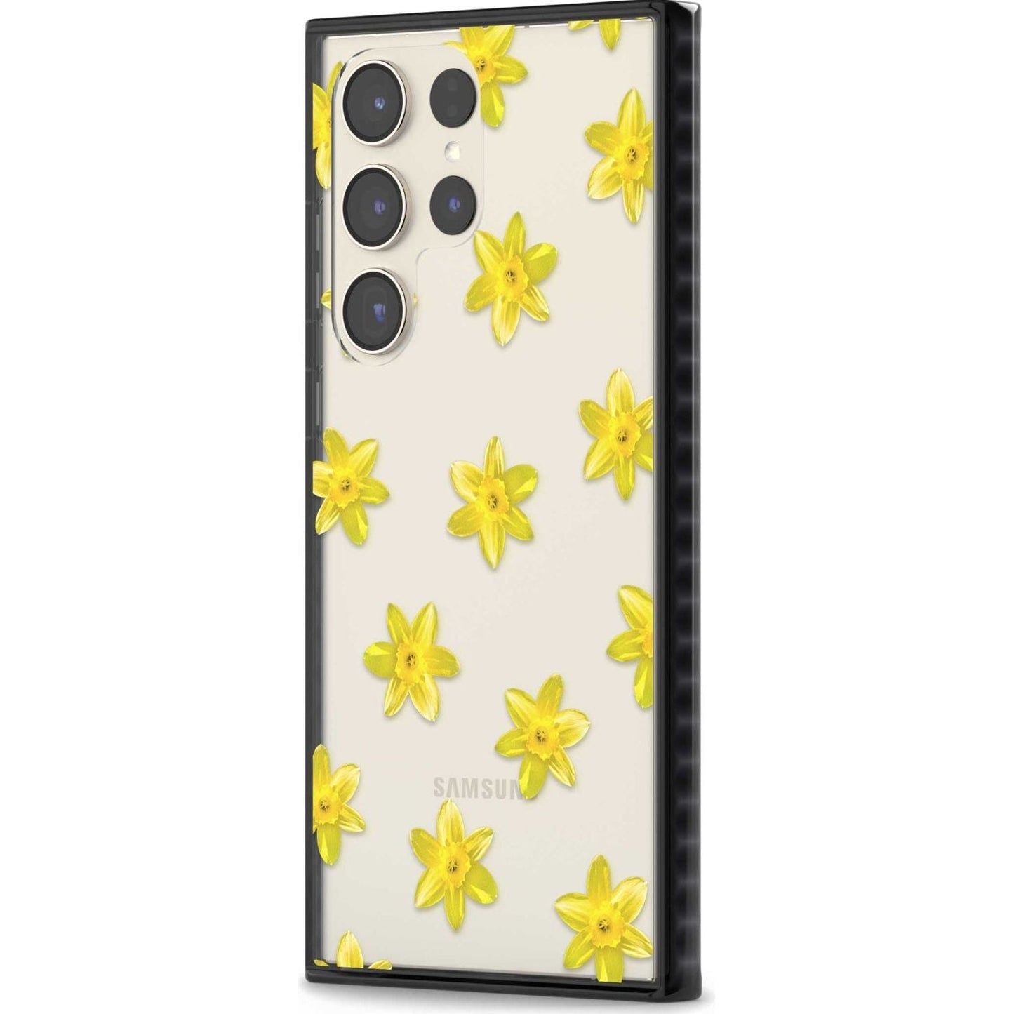 Daffodils Transparent Pattern