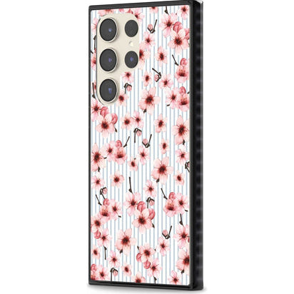 Rayures de fleurs de cerisier