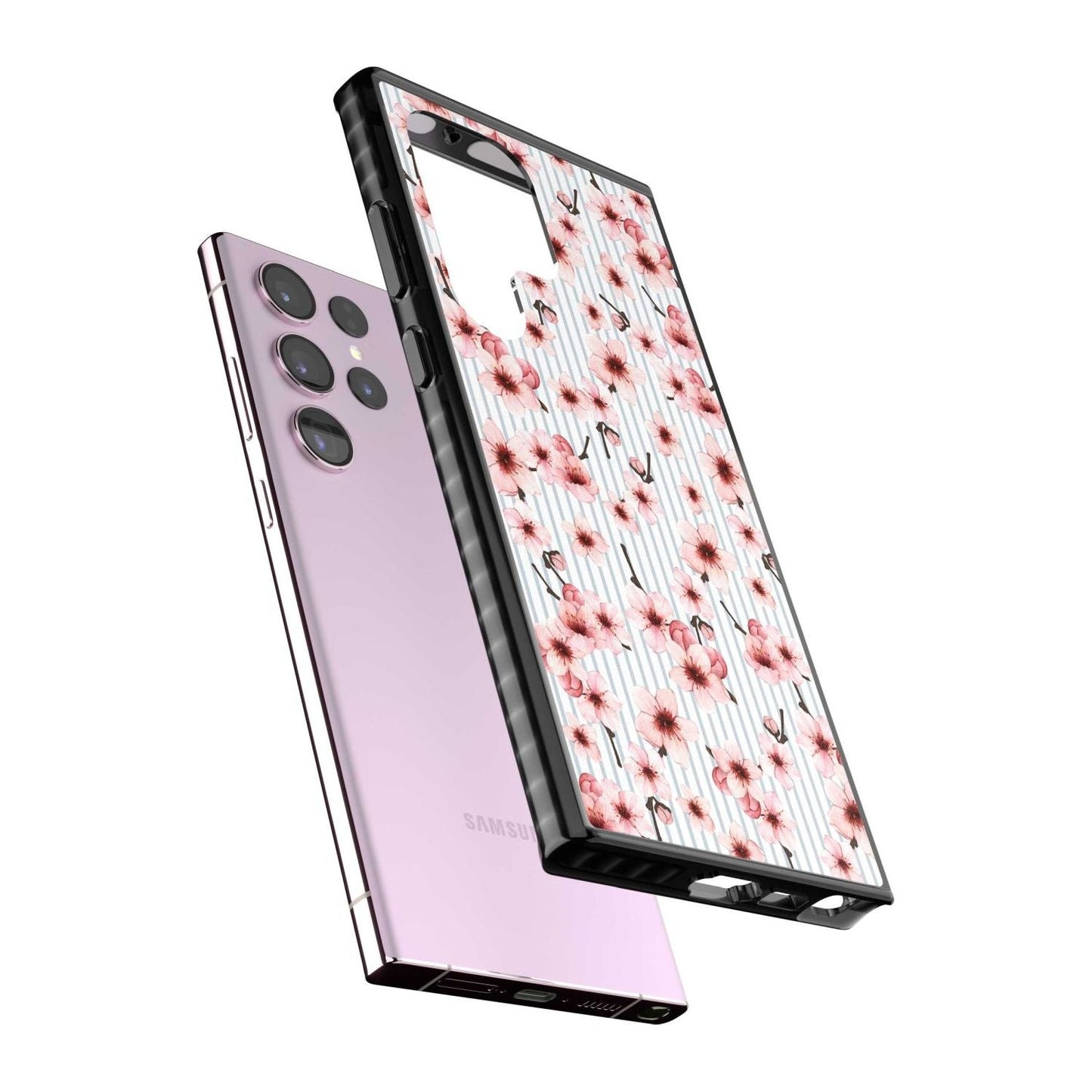 Rayures de fleurs de cerisier