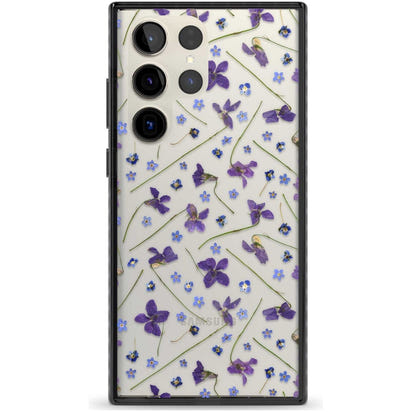 Pressed Violet Flower