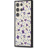 Pressed Violet Flower