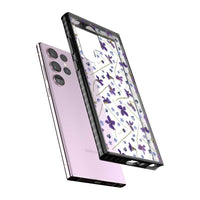 Pressed Violet Flower