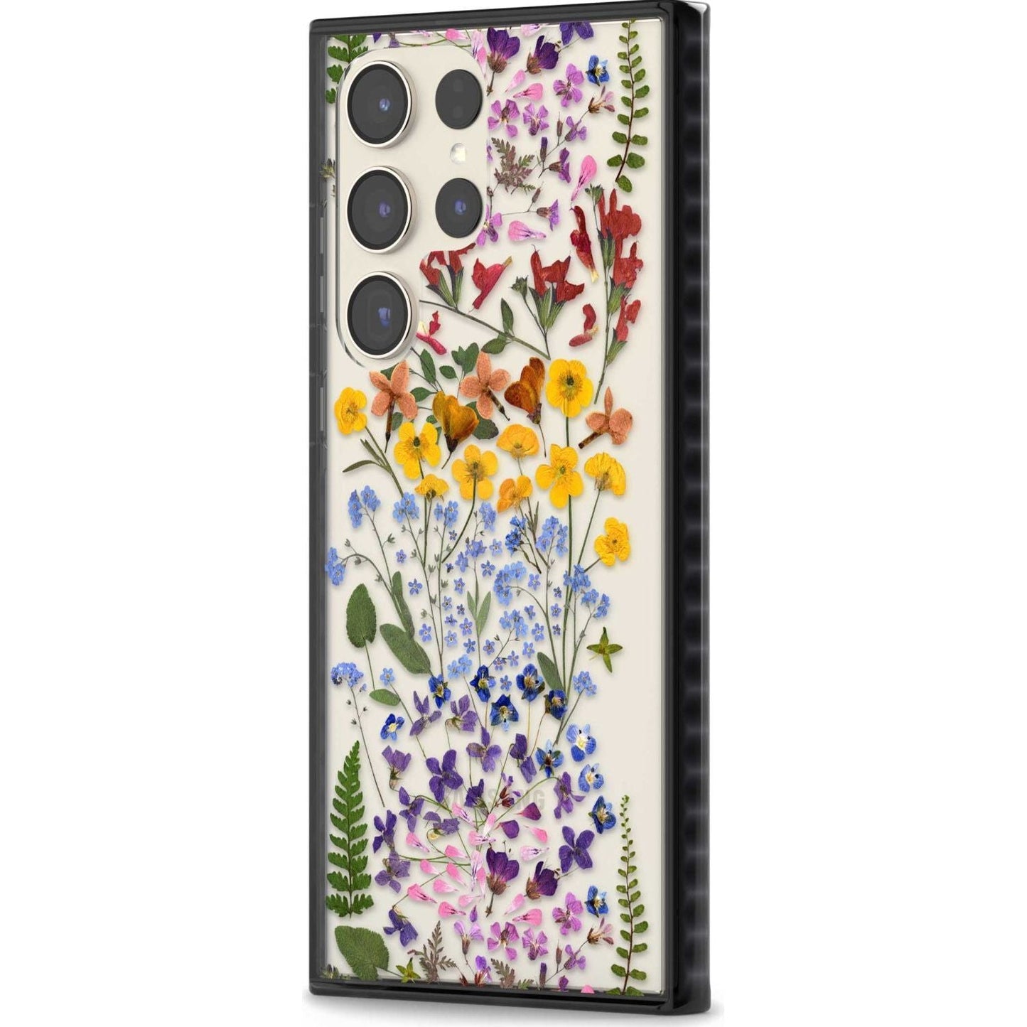 Pressed Wildflower Stripe