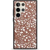 Bouquet de fleurs sauvages sur terre cuite