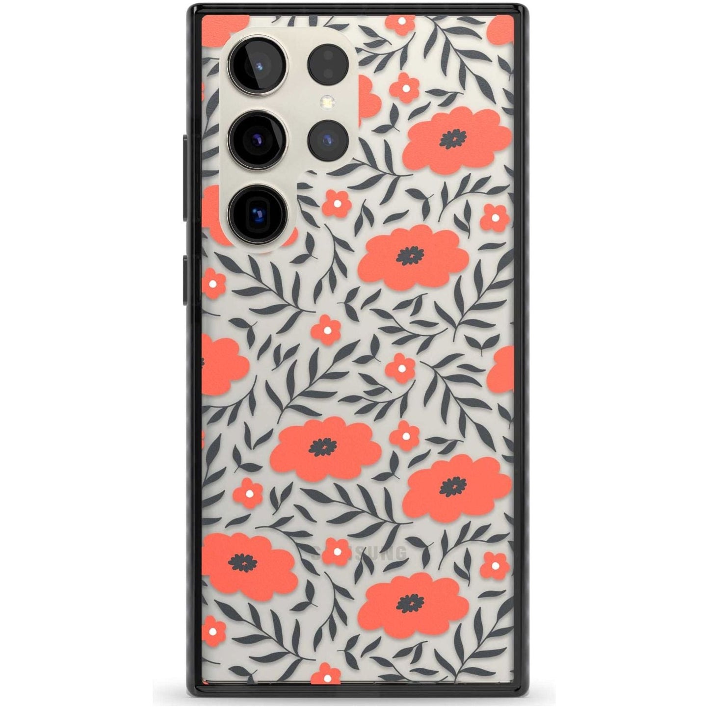 Red Poppy Floral