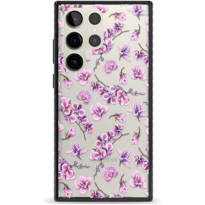 Purple Orchids Floral