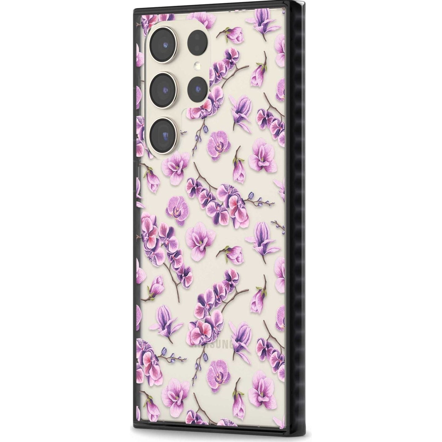 Purple Orchids Floral