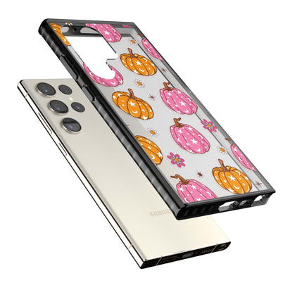 Motif de citrouilles Fleurs et Étoiles