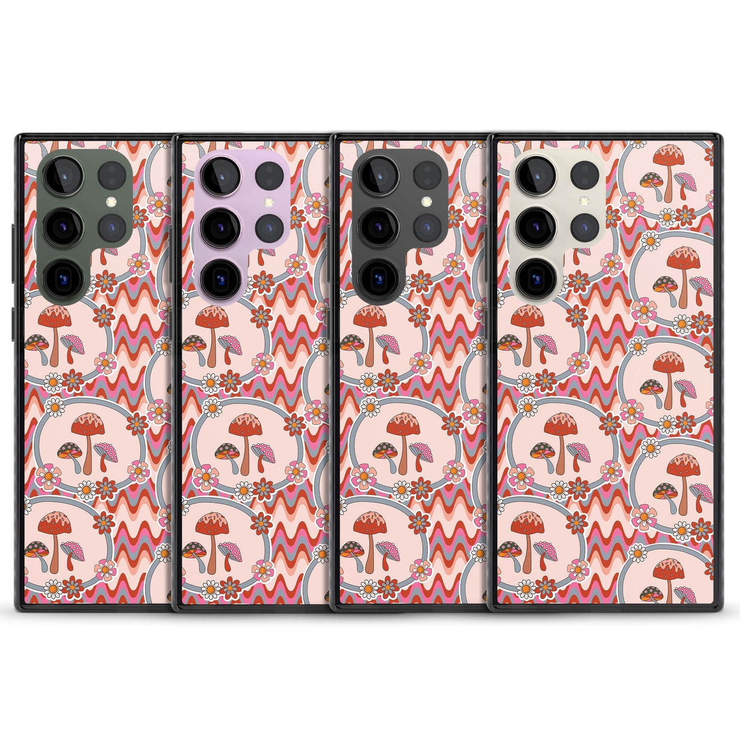 Psychedelic Fall Mushrooms