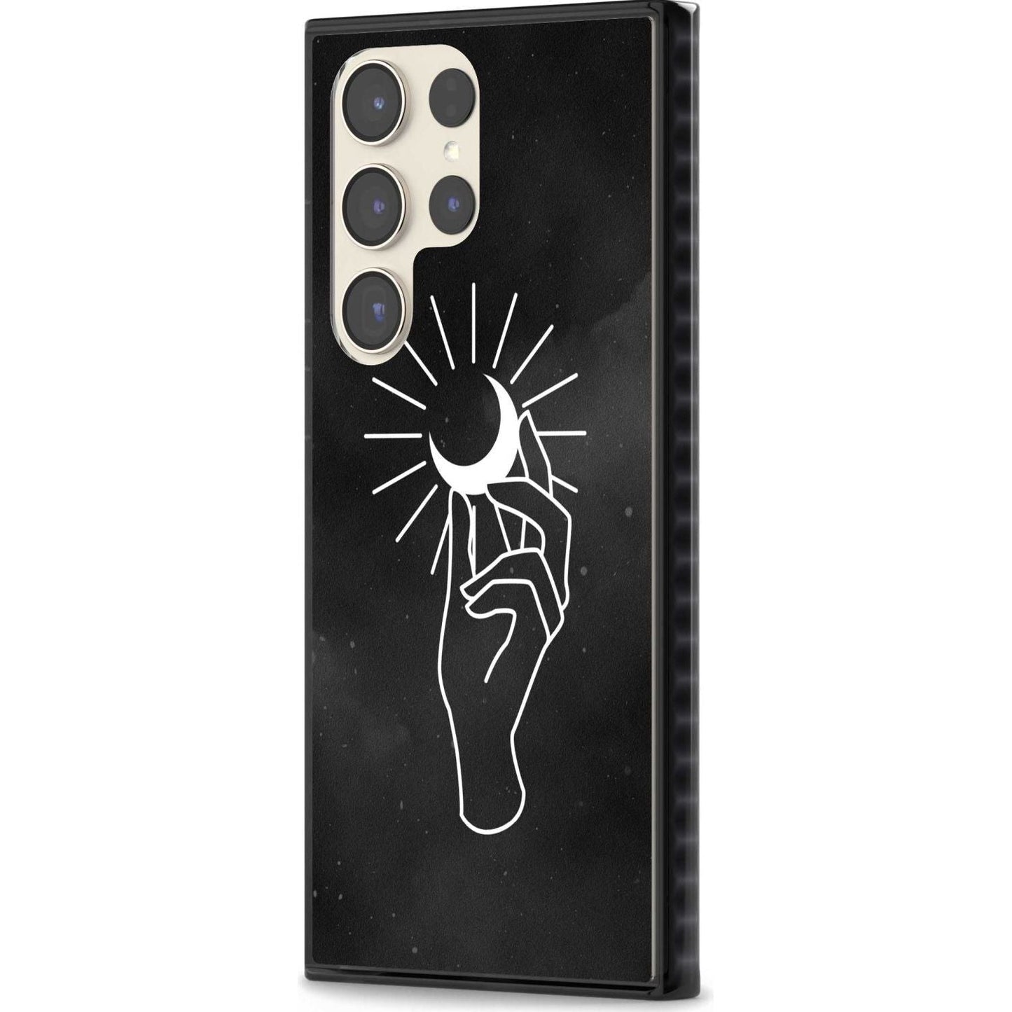 Hand Holding Celestial Moon