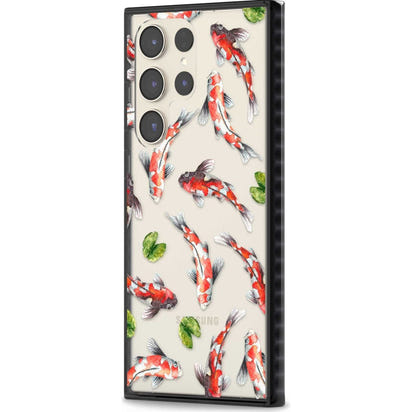 Aquarelle de poissons koi