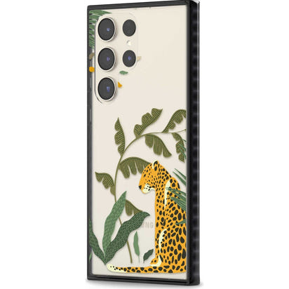 Grand motif de chat de la jungle