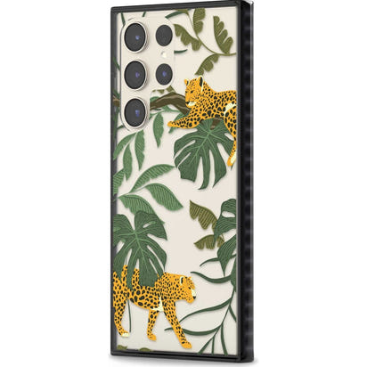 Motif chat de la jungle