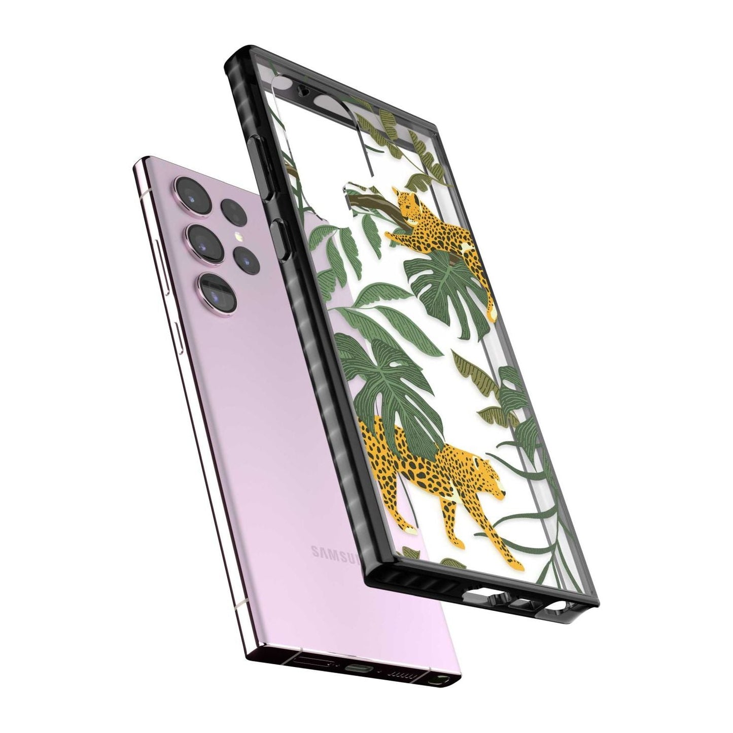 Motif chat de la jungle