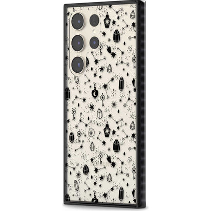 Black Cosmic Crystal