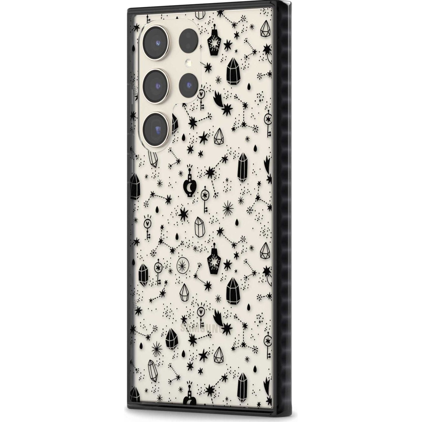 Black Cosmic Crystal