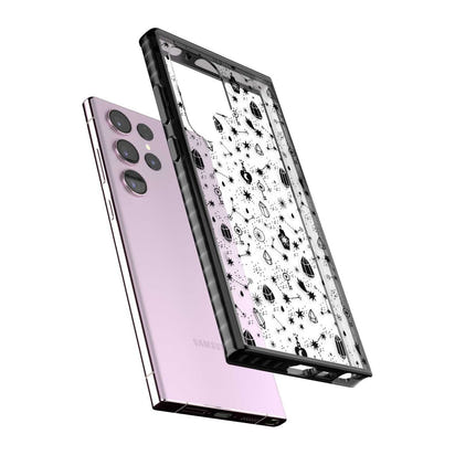 Black Cosmic Crystal