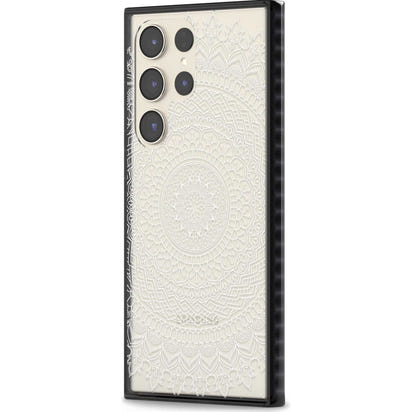 Intricate White Mandala