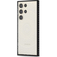 Intricate White Mandala