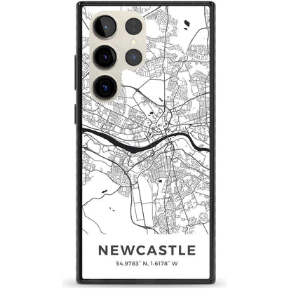 Stadtplan von Newcastle