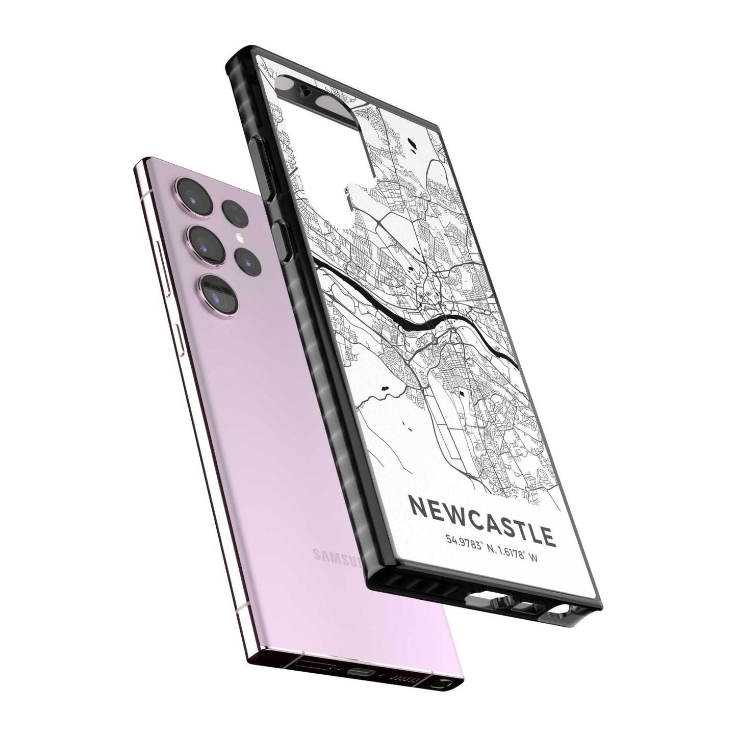 Stadtplan von Newcastle