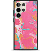 Vibrant Marbled Paper