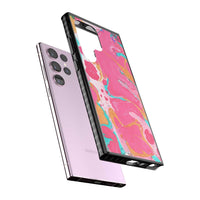 Vibrant Marbled Paper