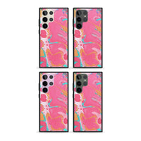 Vibrant Marbled Paper