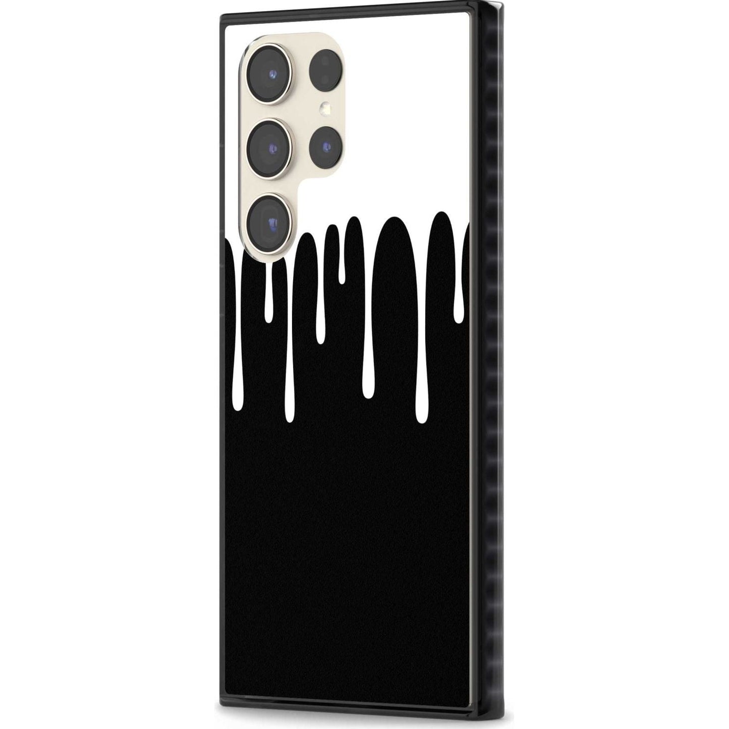 Melted Effect: White & Black