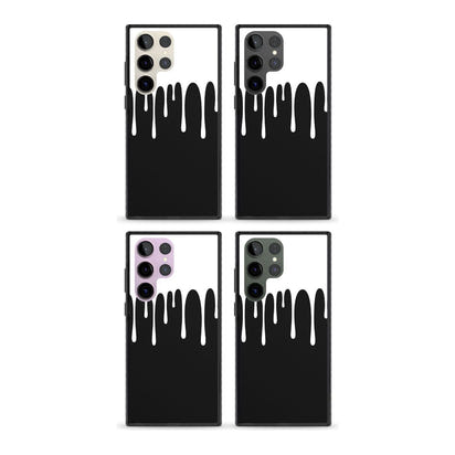 Melted Effect: White & Black