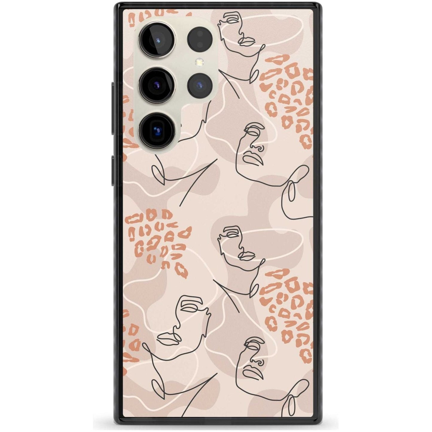 Abstract Faces Leopard