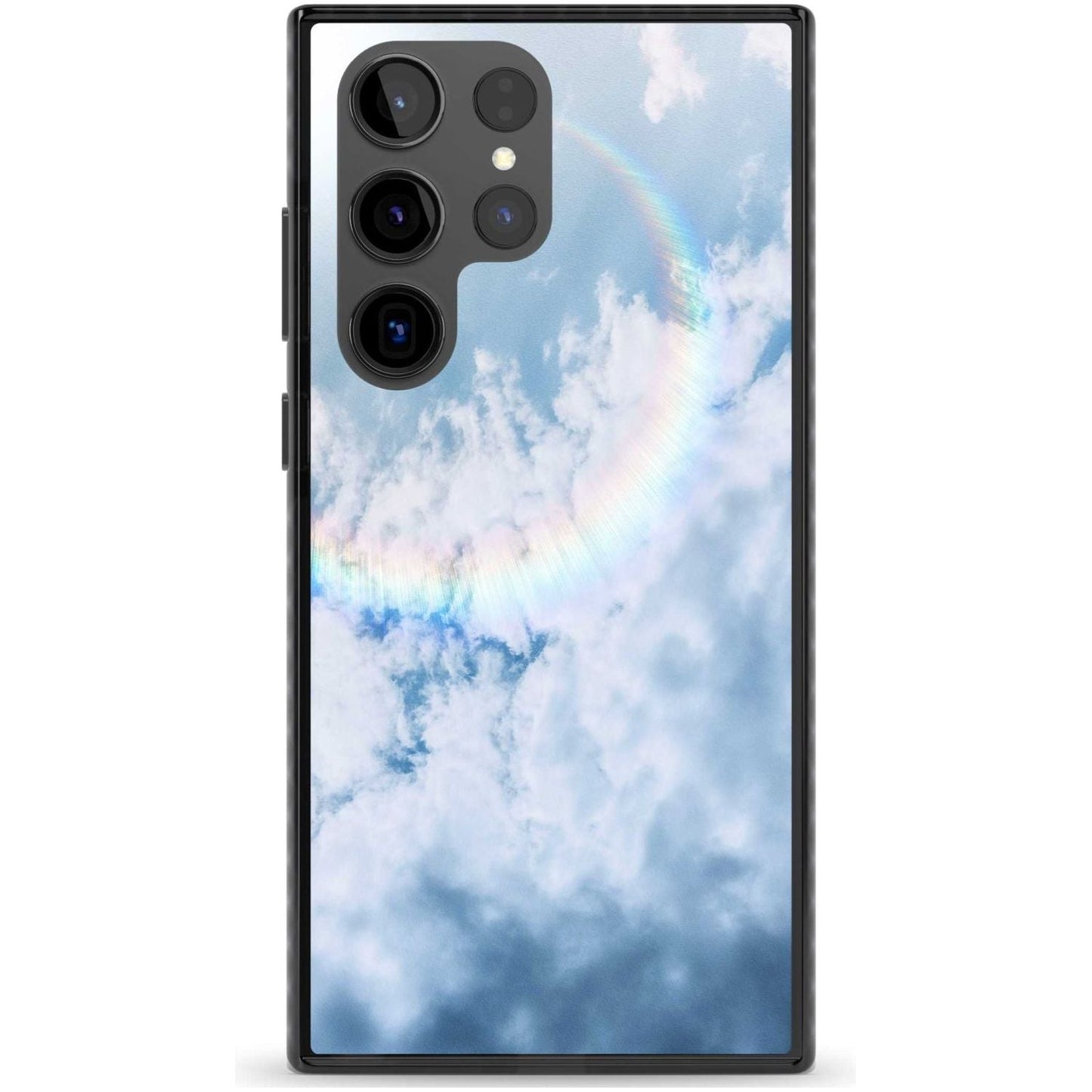 Pastellfarbener Regenbogenhimmel