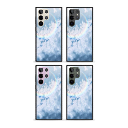 Pastellfarbener Regenbogenhimmel