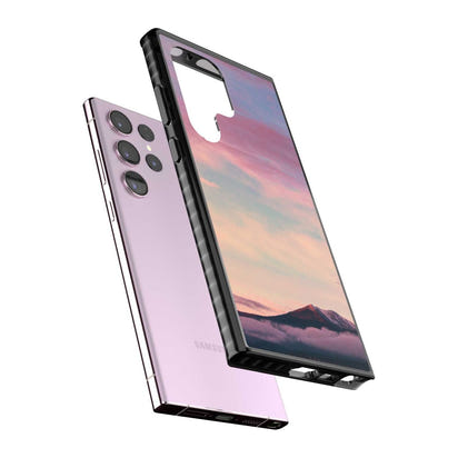 Pastel Mountain Sunset