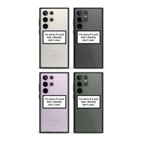 Literally Don'T Care