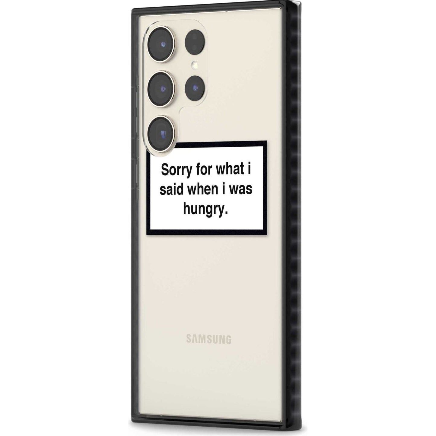 Sorry For What I Said