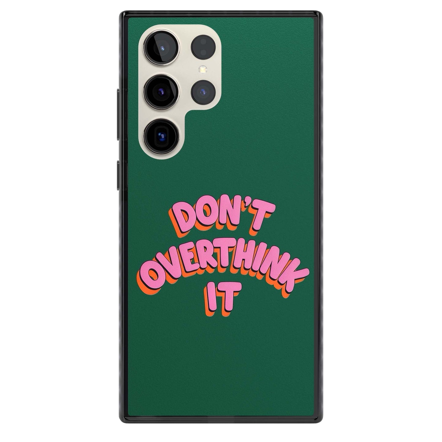 N'y réfléchissez pas trop.