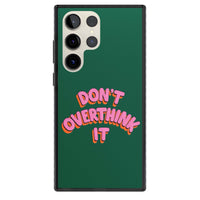 N'y réfléchissez pas trop.