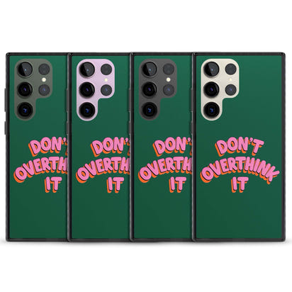 N'y réfléchissez pas trop.